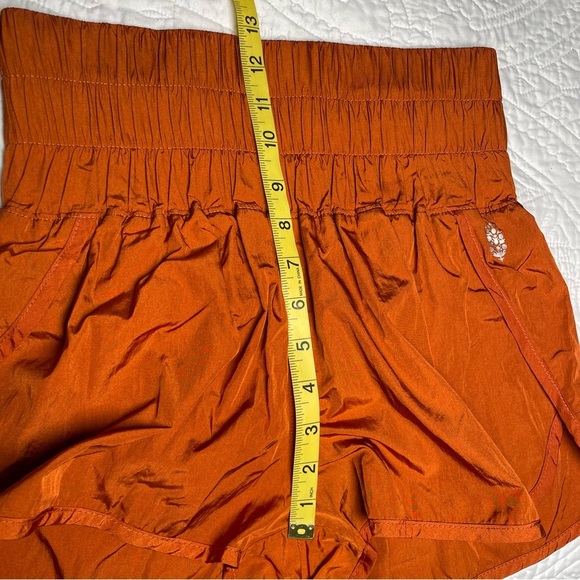 Free People Movement The Way Home Shorts in Burnt Orange Size Small - Picture 9 of 11